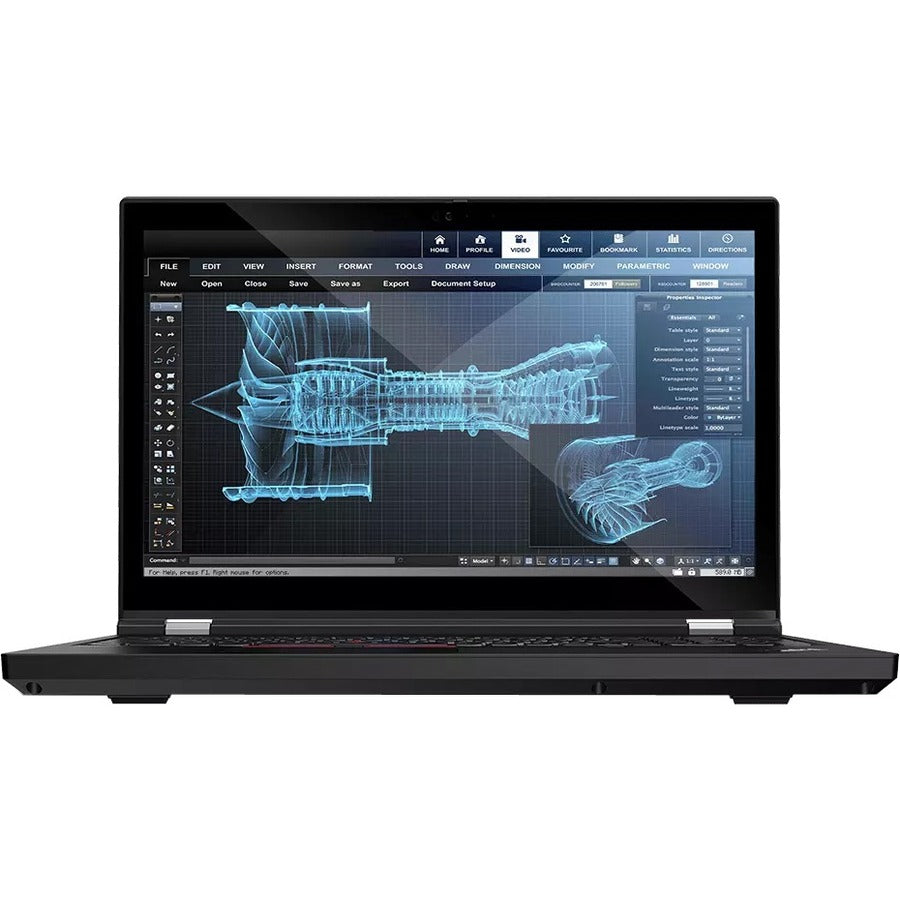 Lenovo Thinkpad T15G Mobile Workstation 39.6 Cm (15.6") 4K Ultra Hd Intel® Xeon® 64 Gb Ddr4-Sdram