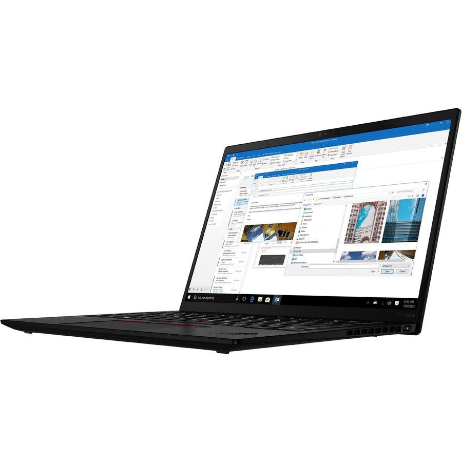 Lenovo Thinkpad X1 Nano Notebook 33 Cm (13") Intel® Core™ I7 16 Gb Lpddr4X-Sdram 256 Gb Ssd Wi-Fi 6 (802.11Ax) Windows 11 Pro Black