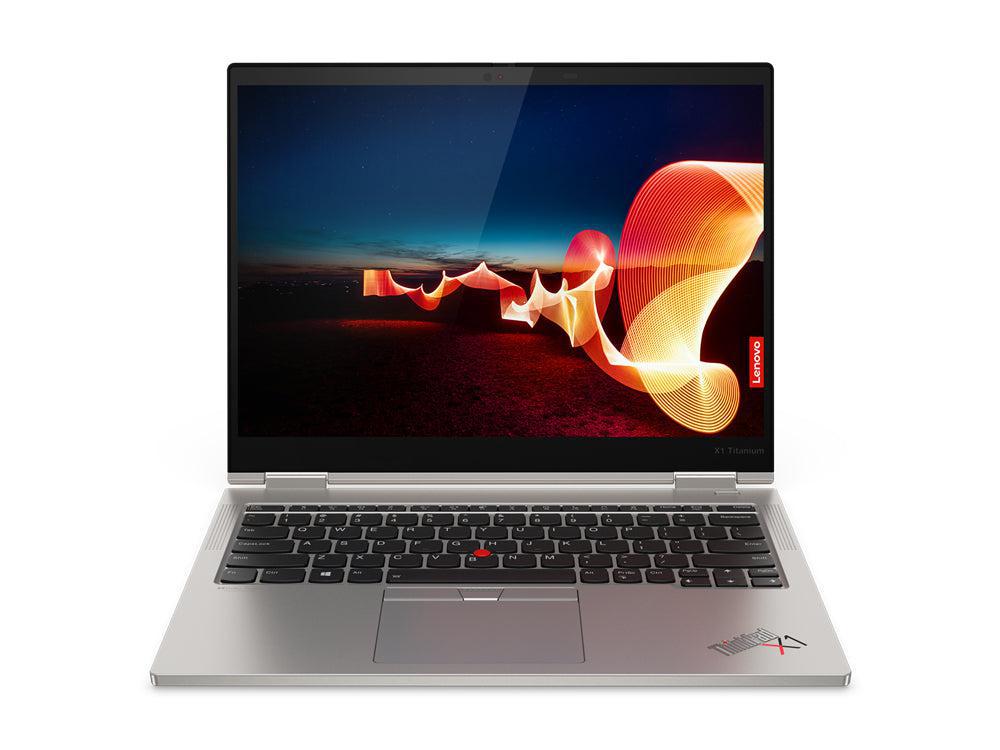 Lenovo Thinkpad X1 Titanium Yoga Hybrid (2-In-1) 34.3 Cm (13.5") Touchscreen Quad Hd Intel® Core™ I5 16 Gb Lpddr4X-Sdram 256 Gb Ssd Wi-Fi 6 (802.11Ax) Windows 10 Pro 20Qa000Lus