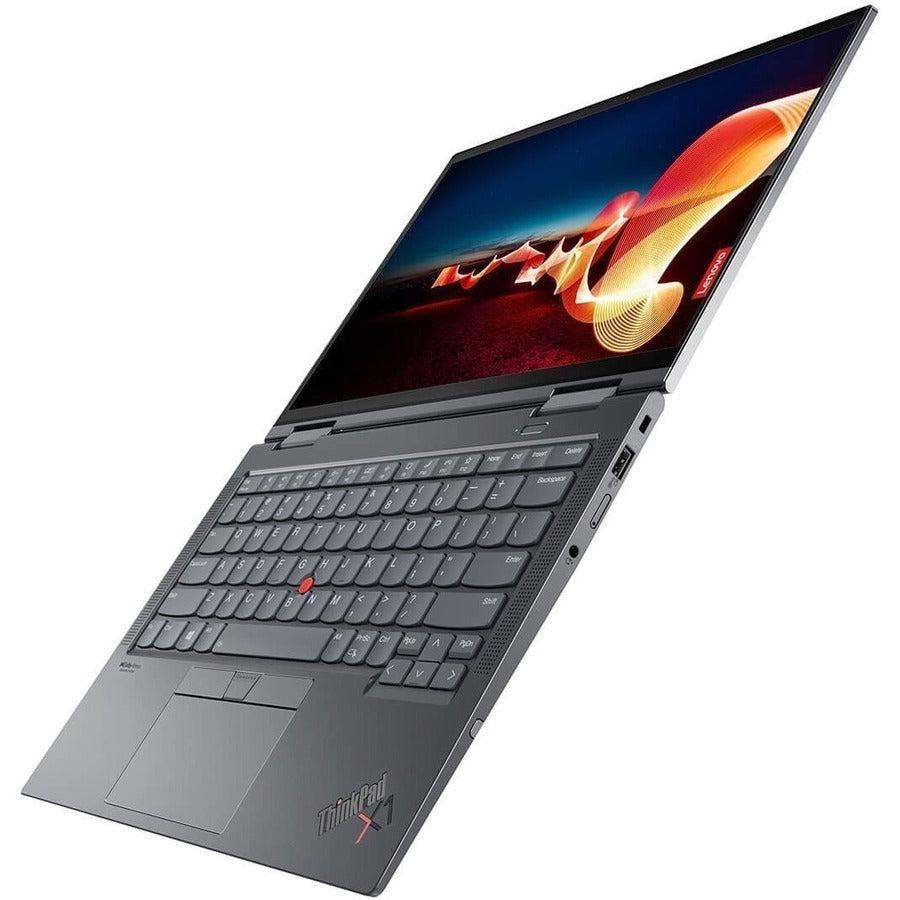 Lenovo Thinkpad X1 Yoga Hybrid (2-In-1) 35.6 Cm (14") Touchscreen Wuxga Intel® Core™ I5 16 Gb Lpddr4X-Sdram 256 Gb Ssd Wi-Fi 6 (802.11Ax) Windows 11 Pro Grey