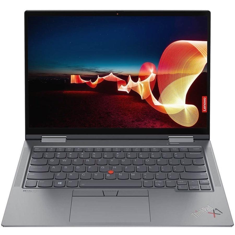Lenovo Thinkpad X1 Yoga Hybrid (2-In-1) 35.6 Cm (14") Touchscreen Wuxga Intel® Core™ I5 16 Gb Lpddr4X-Sdram 256 Gb Ssd Wi-Fi 6 (802.11Ax) Windows 11 Pro Grey