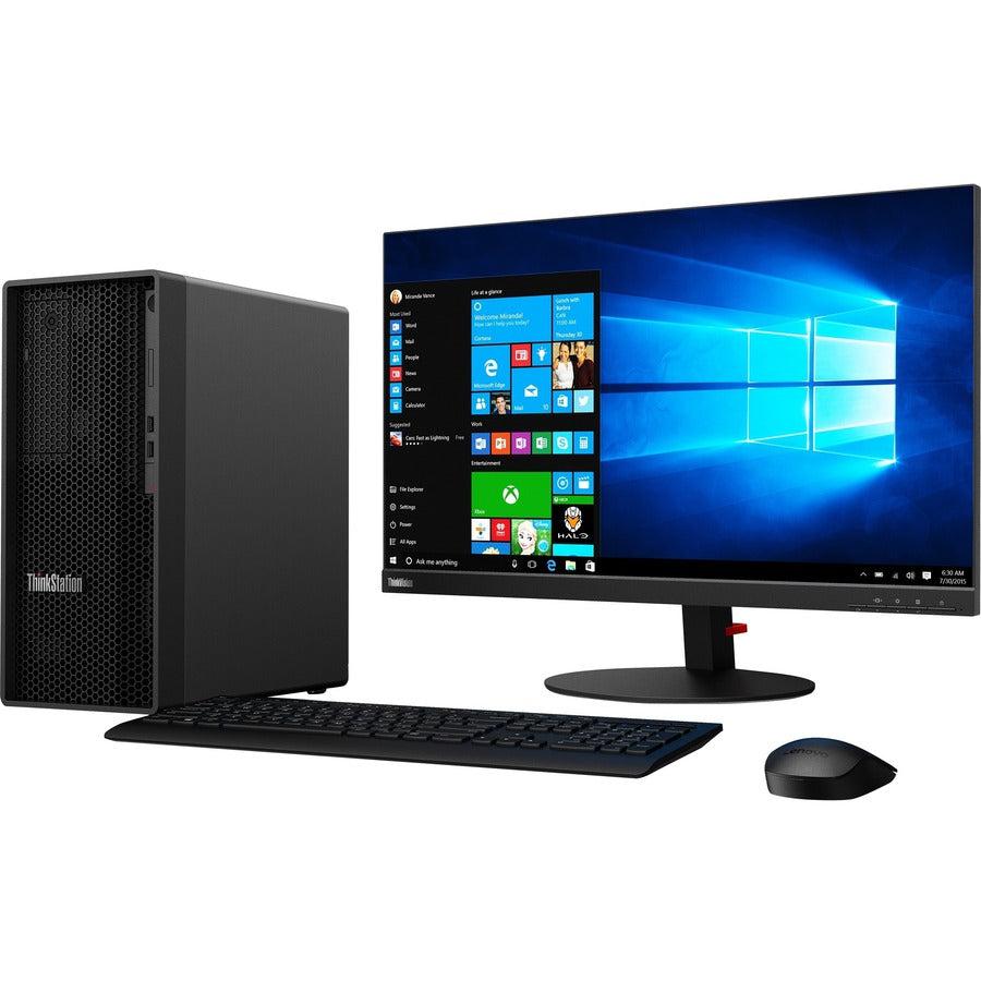 Lenovo Thinkstation P350 Ddr4-Sdram I5-11500 Tower Intel® Core™ I5 8 Gb 256 Gb Ssd Windows 10 Pro Workstation Black