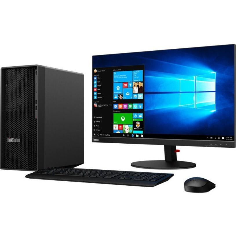 Lenovo Thinkstation P350 Ddr4-Sdram I7-11700 Tower Intel® Core™ I7 32 Gb 1000 Gb Ssd Windows 10 Pro Workstation Black