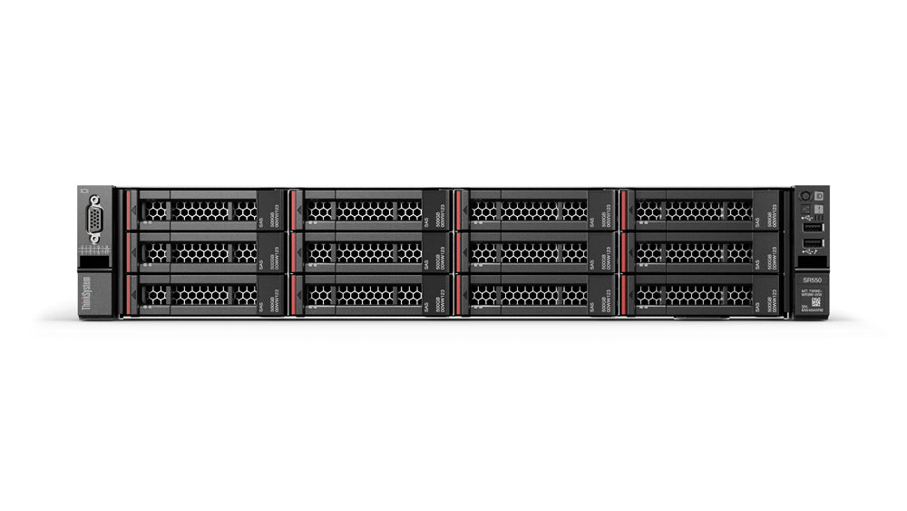 Lenovo Thinksystem Sr550 Server 61.4 Tb 2.1 Ghz 16 Gb Rack (2U) Intel® Xeon® 750 W Ddr4-Sdram