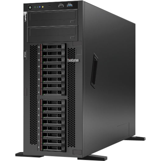 Lenovo ThinkSystem ST550 7X10A0BHNA 4U Tower Server - 1 x Intel Xeon Silver 4208 2.10 GHz - 16 GB RAM - 12Gb/s SAS, Serial ATA/600 Controller