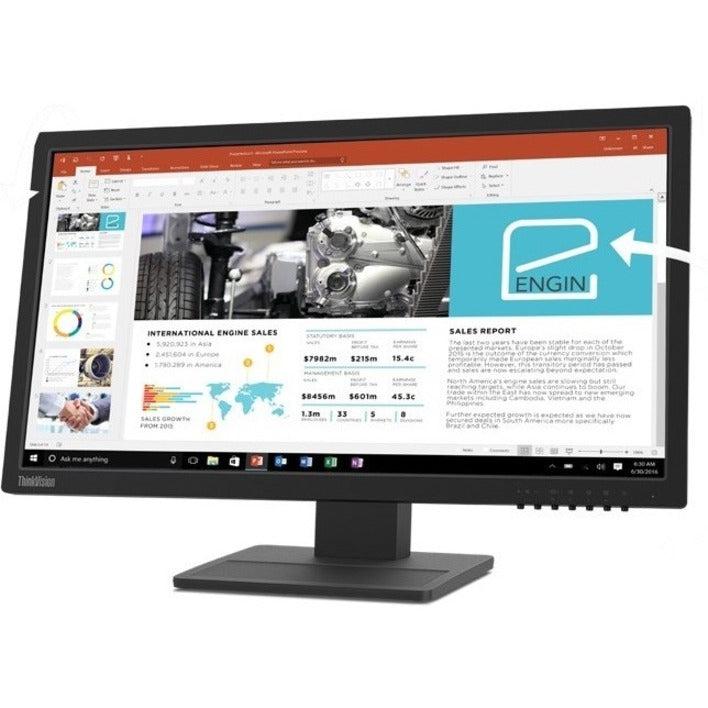Lenovo Thinkvision E22-28 54.6 Cm (21.5") 1920 X 1080 Pixels Full Hd Led Black