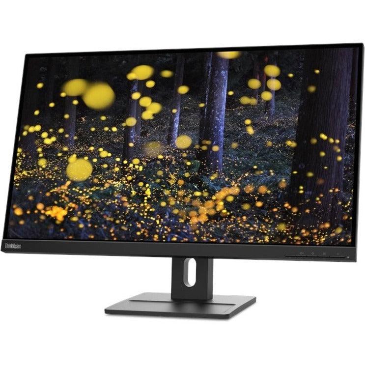 Lenovo Thinkvision E27Q-20 68.6 Cm (27") 2560 X 1440 Pixels Quad Hd Led Black