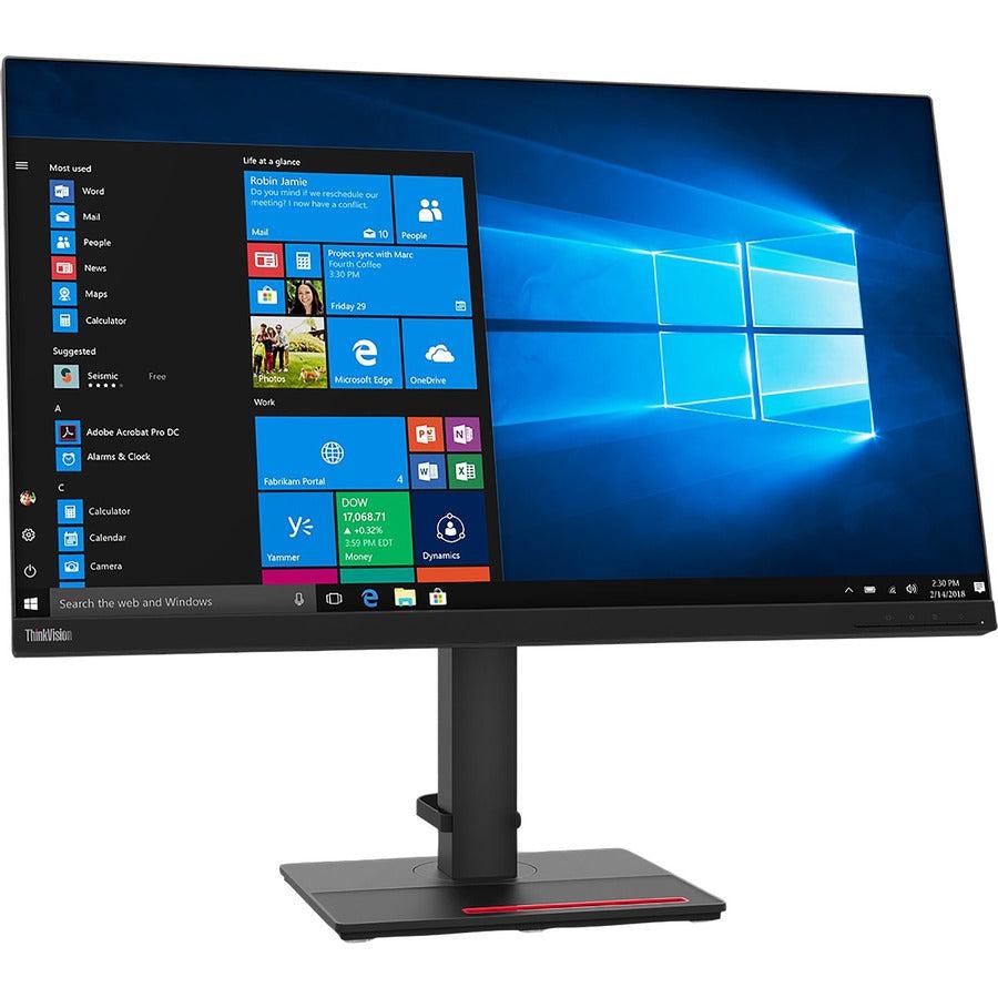 Lenovo Thinkvision T32H-20 81.3 Cm (32") 2560 X 1440 Pixels Quad Hd Led Black