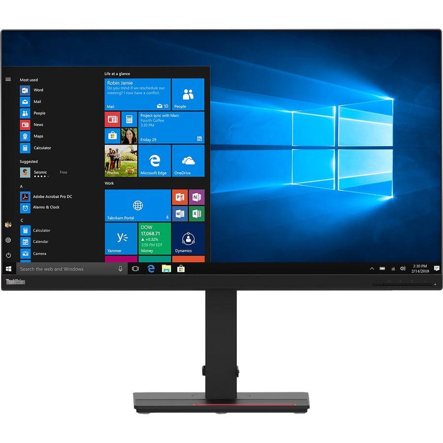 Lenovo Thinkvision T32H-20 81.3 Cm (32") 2560 X 1440 Pixels Quad Hd Led Black