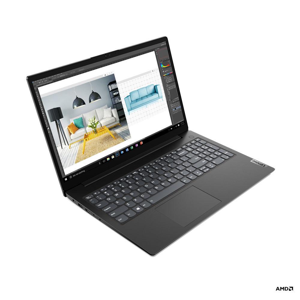 Lenovo V V15 Notebook 39.6 Cm (15.6") Full Hd Amd Ryzen™ 5 8 Gb Ddr4-Sdram 256 Gb Ssd Wi-Fi 5 (802.11Ac) Windows 10 Pro Black