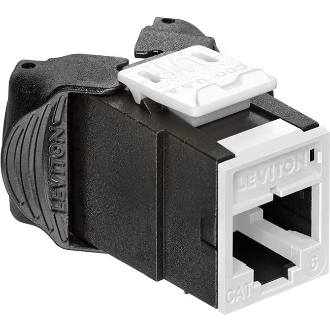 Leviton Atlas-X1 Cat 6 Component-Rated UTP QuickPort Jack 61UJK-RW6