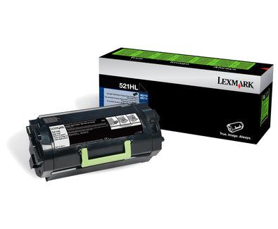 Lexmark 521Hl Toner Cartridge 1 Pc(S) Original Black