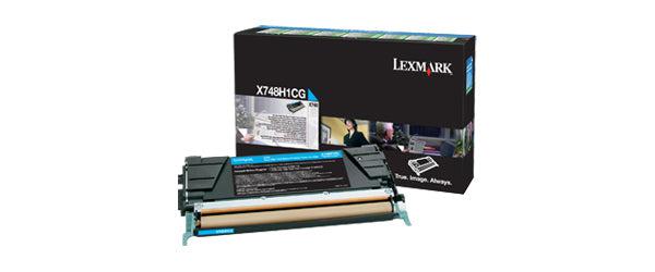 Lexmark X748H1Cg Toner Cartridge 1 Pc(S) Original Cyan