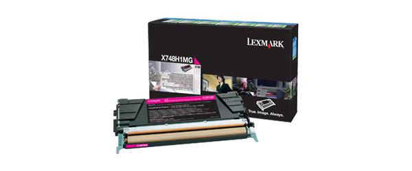 Lexmark X748H1Mg Toner Cartridge 1 Pc(S) Original Magenta