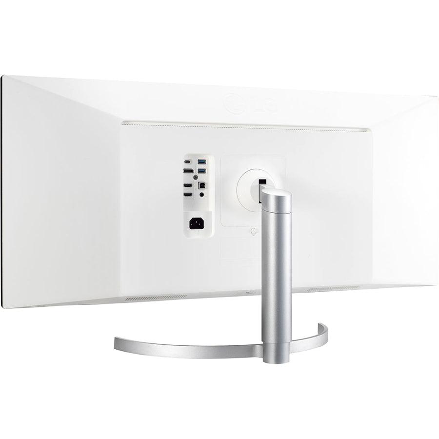 Lg 34Bk95U-W Computer Monitor 86.4 Cm (34") 5120 X 2160 Pixels Ultrawide 5K Hd Led Black, Silver