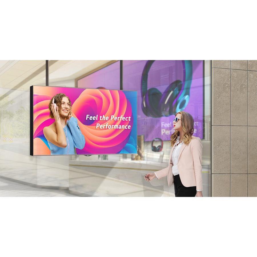 Lg 55Xs4J-B Signage Display Digital Signage Flat Panel 139.7 Cm (55") Ips Wi-Fi 4000 Cd/M² Full Hd Black Web Os 24/7