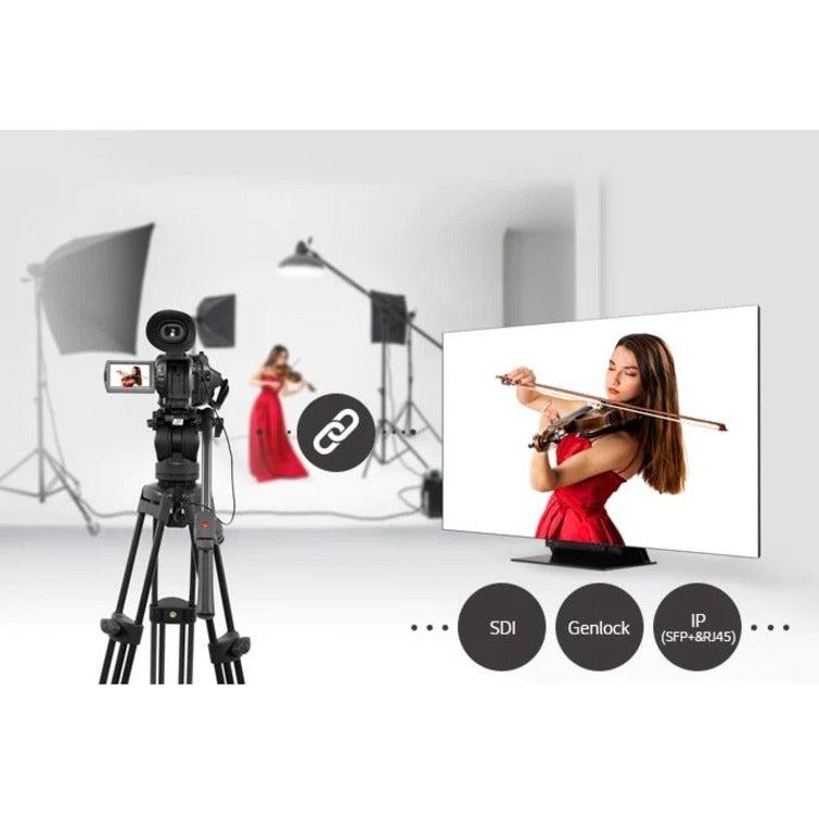 Lg 65Ep5G-B Signage Display Digital Signage Flat Panel 165.1 Cm (65") Oled 185 Cd/M² 4K Ultra Hd Black Web Os 12/7