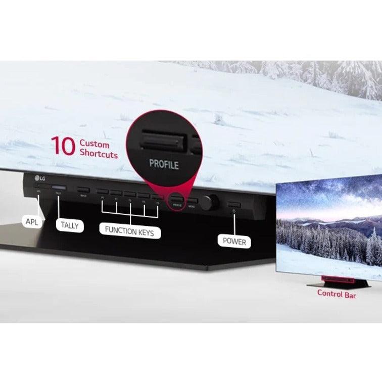 Lg 65Ep5G-B Signage Display Digital Signage Flat Panel 165.1 Cm (65") Oled 185 Cd/M² 4K Ultra Hd Black Web Os 12/7