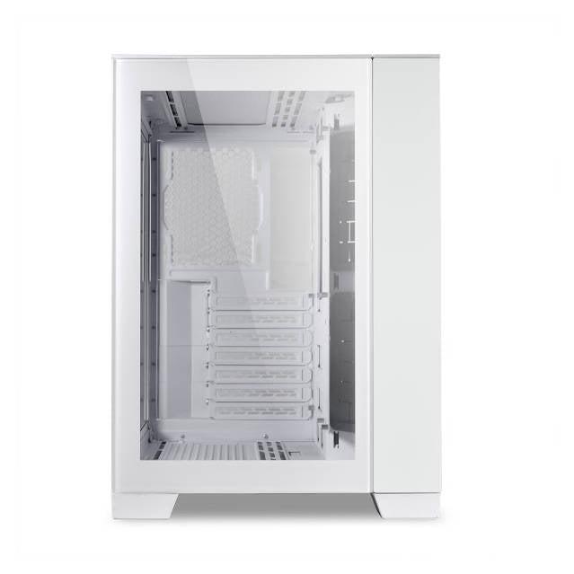 Lian Li O11 Dynamic Mini Snow White - White Secc / Aluminum /Tempered Glass/ Atx, Mirco Atx , Mini-Itx / Mini Tower Computer Case - O11D Mini-S