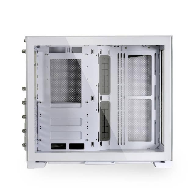 Lian Li O11 Dynamic Mini Snow White - White Secc / Aluminum /Tempered Glass/ Atx, Mirco Atx , Mini-Itx / Mini Tower Computer Case - O11D Mini-S