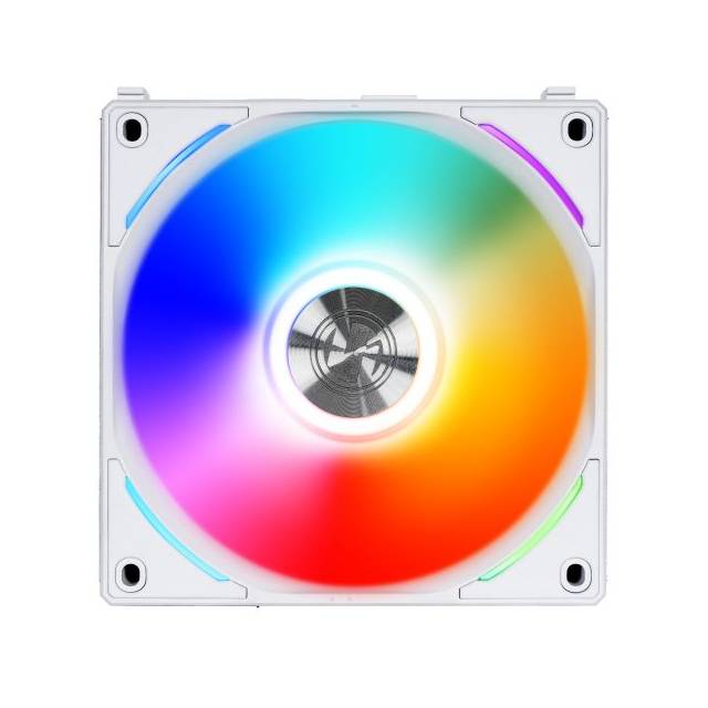 Lian Li Uni Fan Al120 3 Pack White With Controller (Argb 120Mm Led Pwm Daisy-Chain)