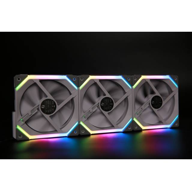 Lian Li Uni Fan Sl120 3 Pack Black - With Controller (Argb 120Mm Led Pwm Daisy-Chain) 12Uf3B