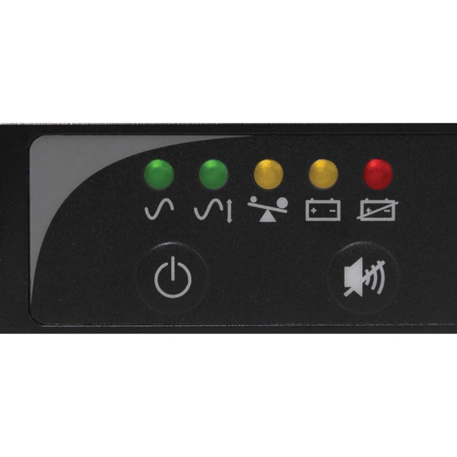 Line-Interactive UPS 750VA Sine Wave 1U Rack - WEBCARDLX Network | Tripp Lite SMART750RM1UN