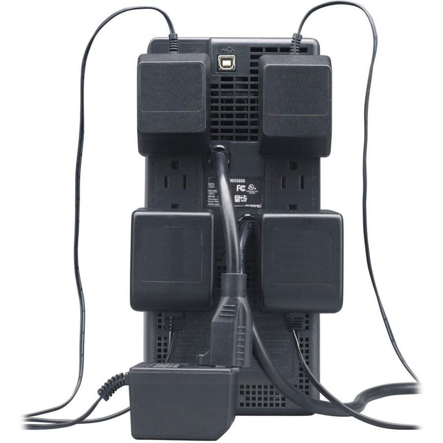 Line Interactive UPS 800VA - Desktop Tower Battery Backup System | Tripp Lite OmniVS OMNIVS800