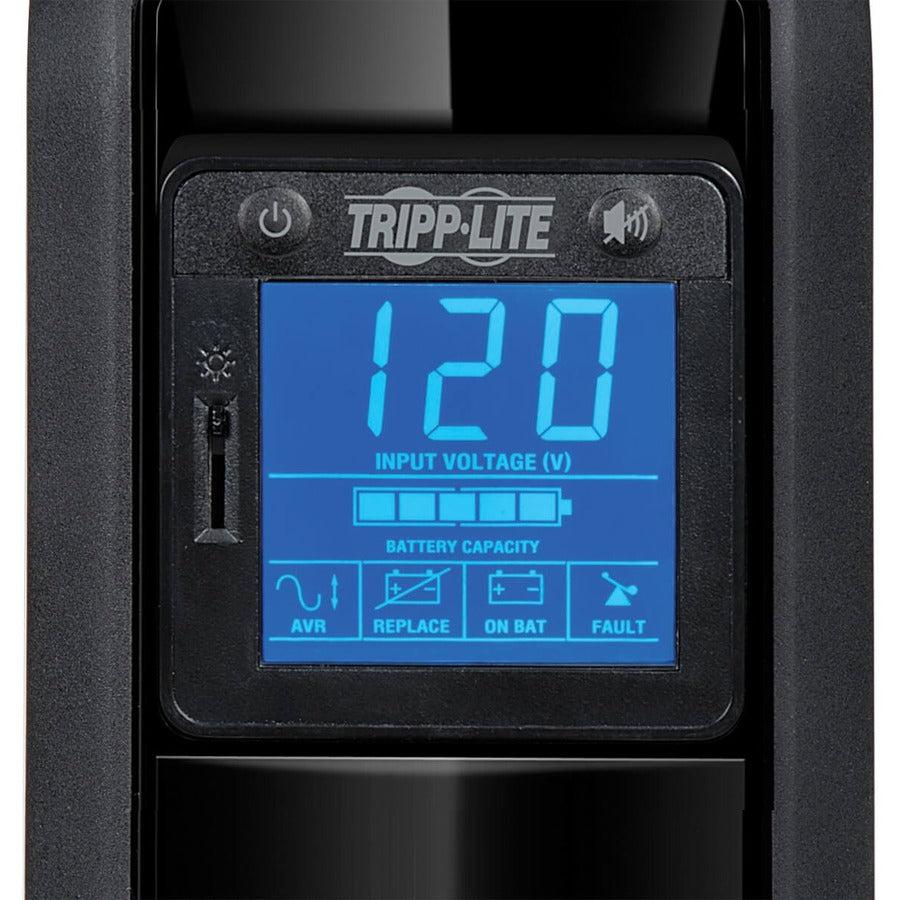 Line-Interactive UPS 900VA - Desktop Battery Backup with LCD Display | Tripp Lite by Eaton OMNI900LCD