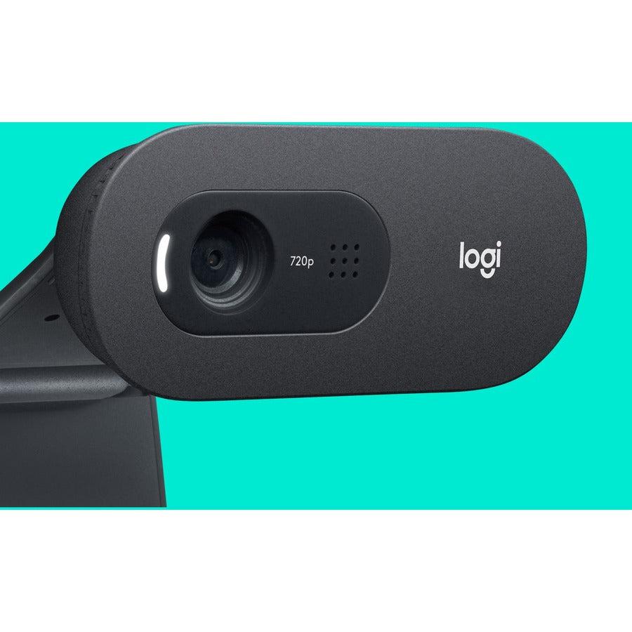 Logitech C505 Hd Webcam 1280 X 720 Pixels Usb Black