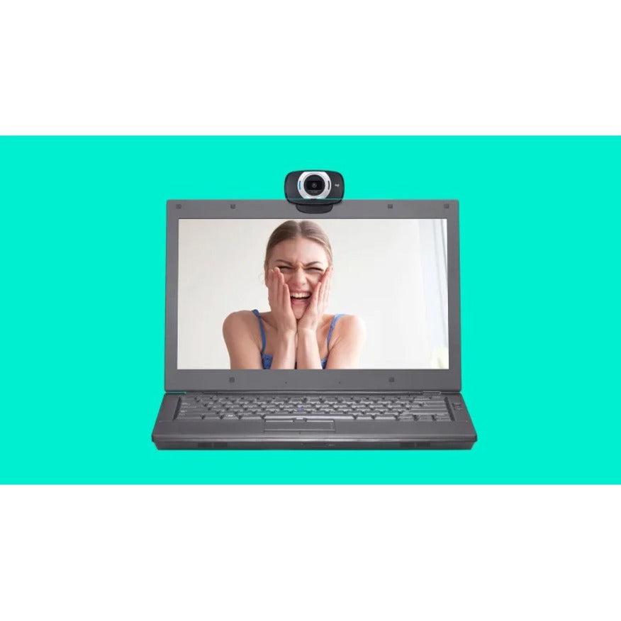 Logitech C615 Webcam 1920 X 1080 Pixels Usb 2.0 Black