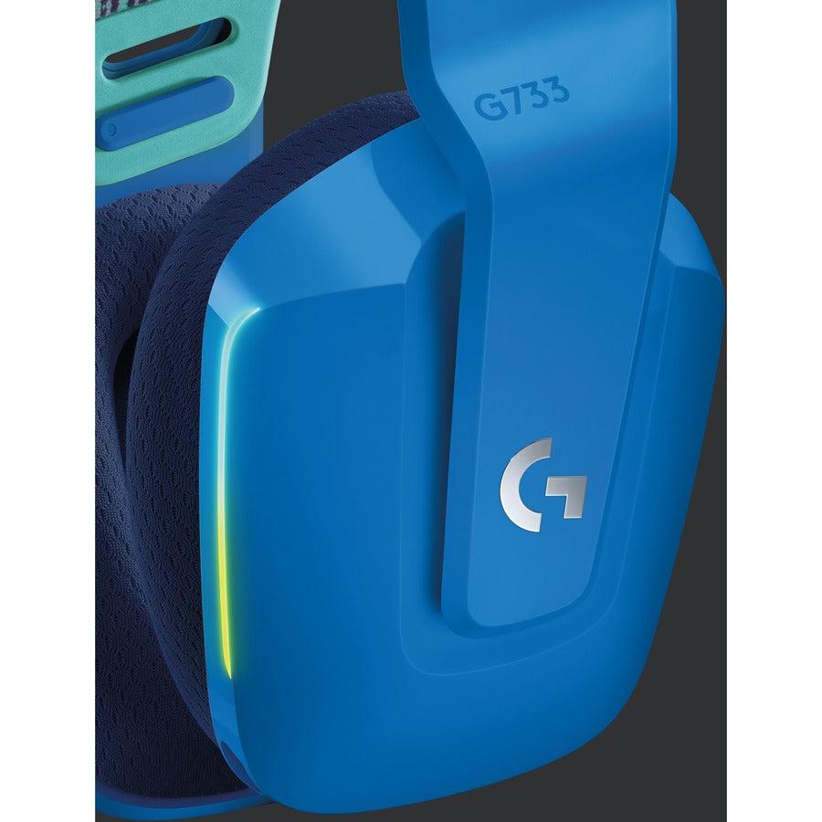 Logitech G G733 Wireless Headset Head-Band Gaming Blue