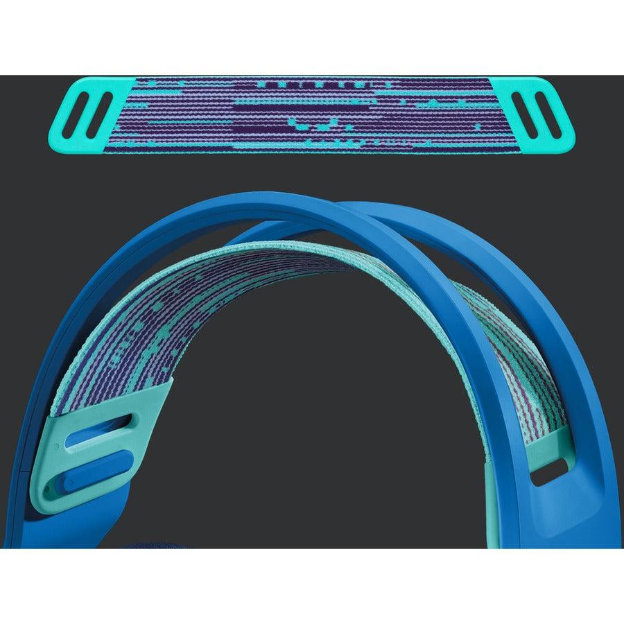 Logitech G G733 Wireless Headset Head-Band Gaming Blue