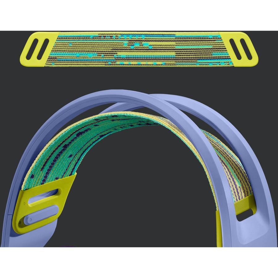 Logitech G G733 Wireless Headset Head-Band Gaming Bluetooth Lilac