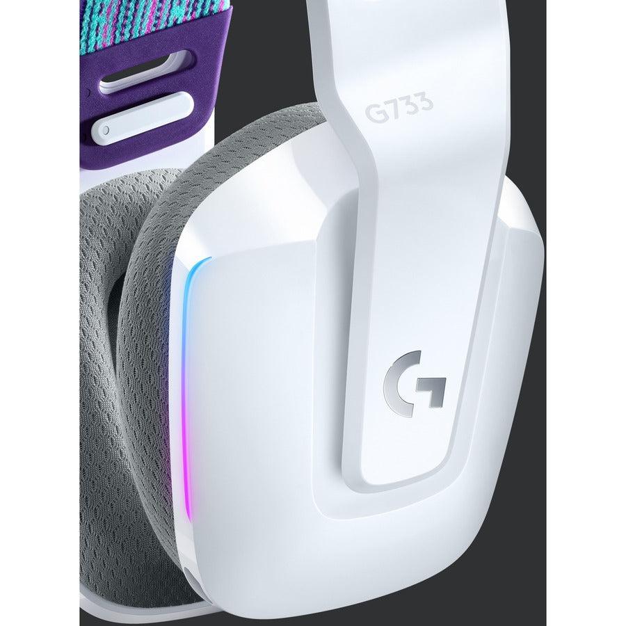Logitech G G733 Wireless Headset Head-Band Gaming White