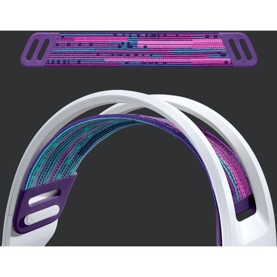 Logitech G G733 Wireless Headset Head-Band Gaming White