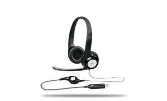 Logitech H390 Usb Computer Headset Wired Calls/Music Black