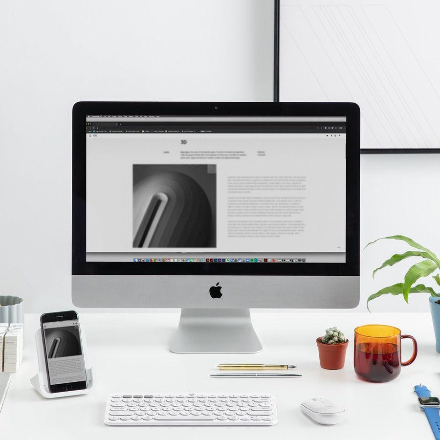 Logitech K380 For Mac Keyboard Bluetooth Qwerty Us English White