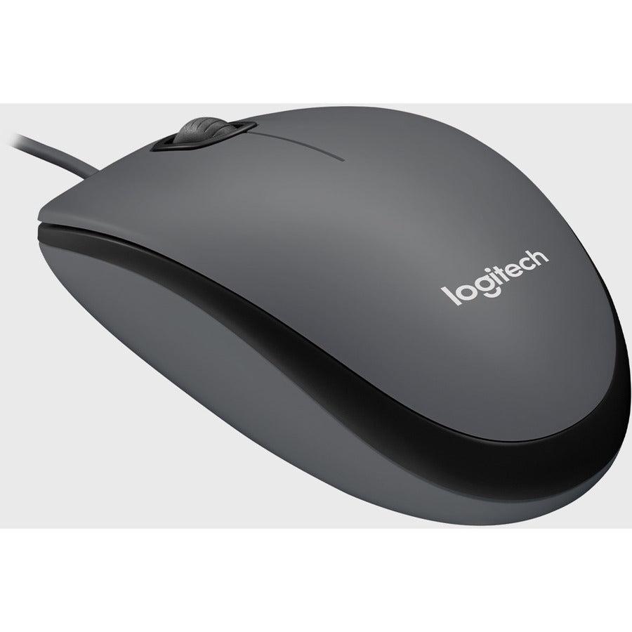 Logitech M100 Mouse Usb Type-A Optical 1000 Dpi