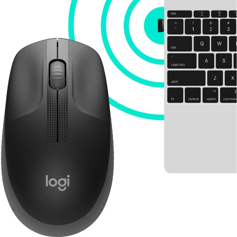 Logitech M190 Mouse Ambidextrous Rf Wireless Optical 1000 Dpi