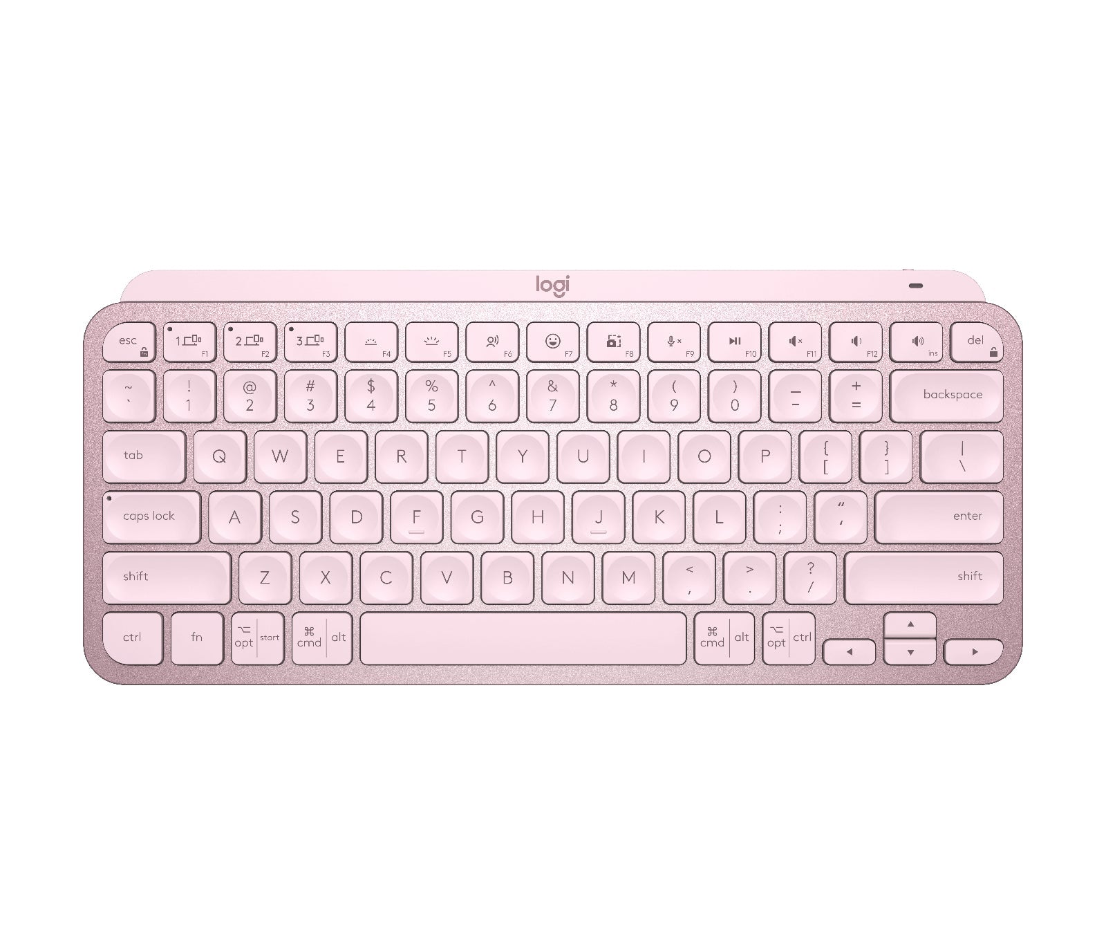 Logitech Mx Keys Mini Keyboard Rf Wireless + Bluetooth Qwerty Us English Rose