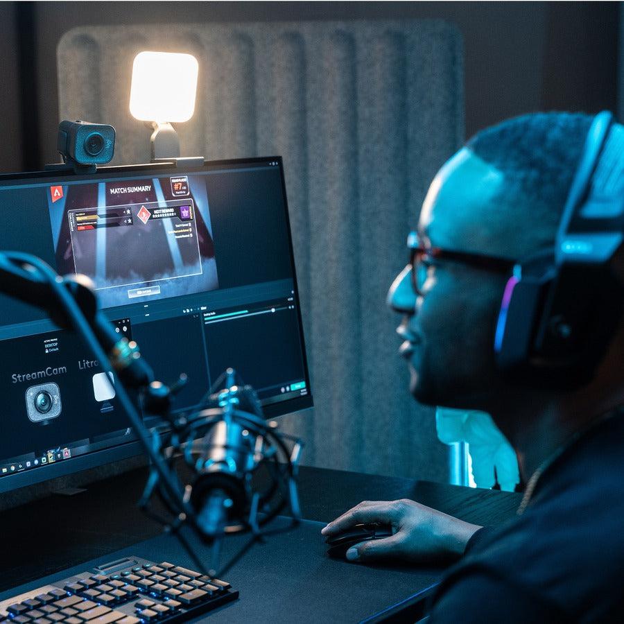 Logitech Streamcam Plus Webcam 1920 X 1080 Pixels Usb 3.2 Gen 1 (3.1 Gen 1) Black