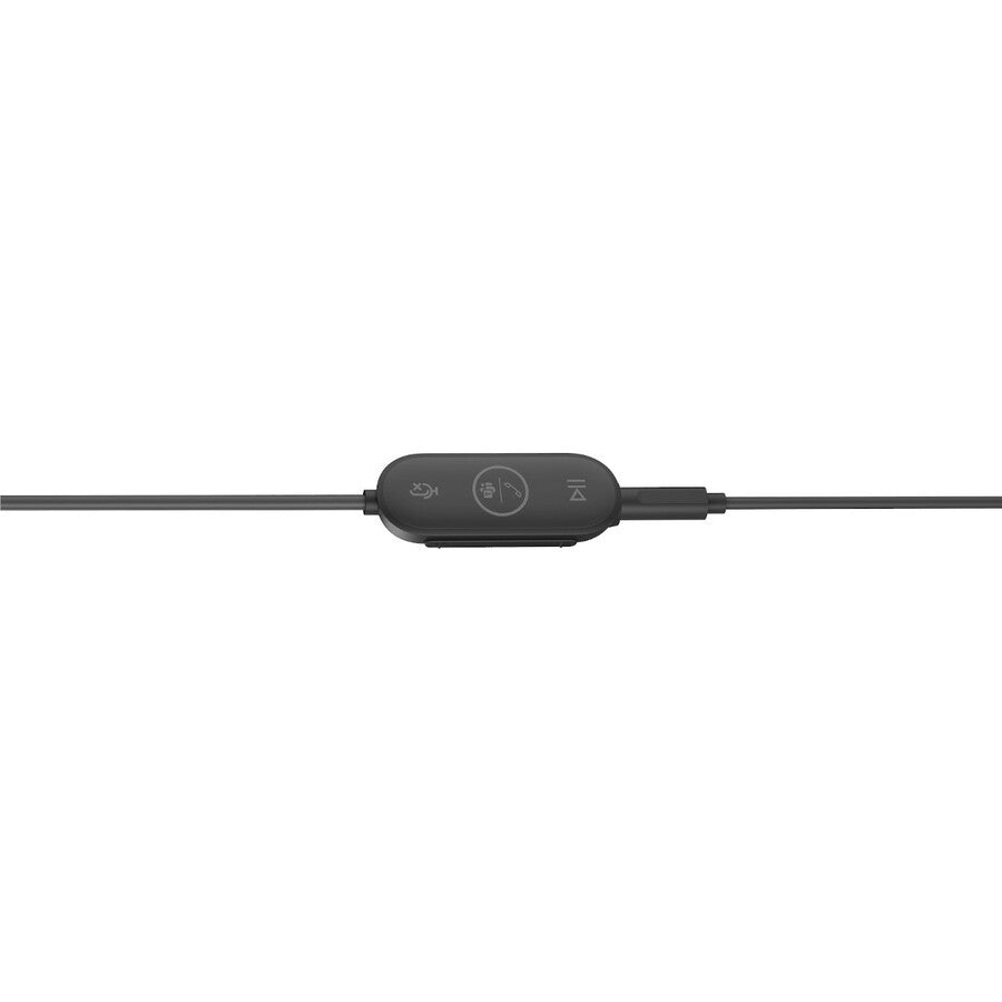Logitech Zone Wired Teams Headset In-Ear Office/Call Center Usb Type-C Graphite