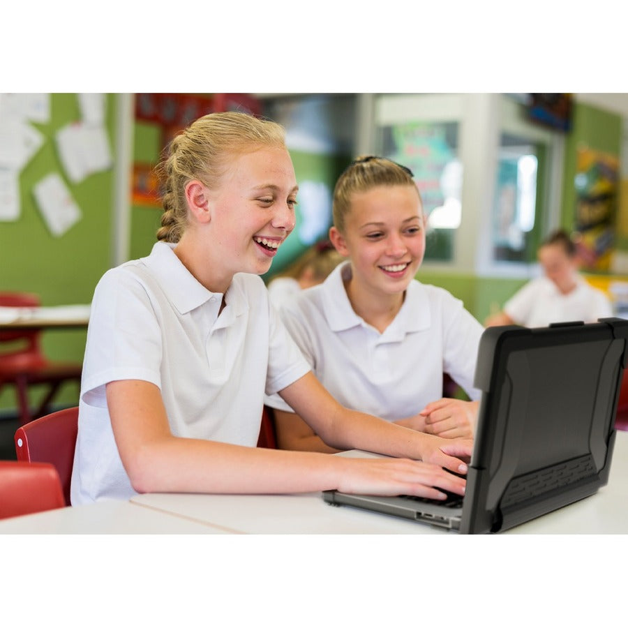 MAXCases Extreme Shell-S for HP G5 EE Chromebook Clamshell 14 (Black)" HP-ESS-G5EE-14-BLK