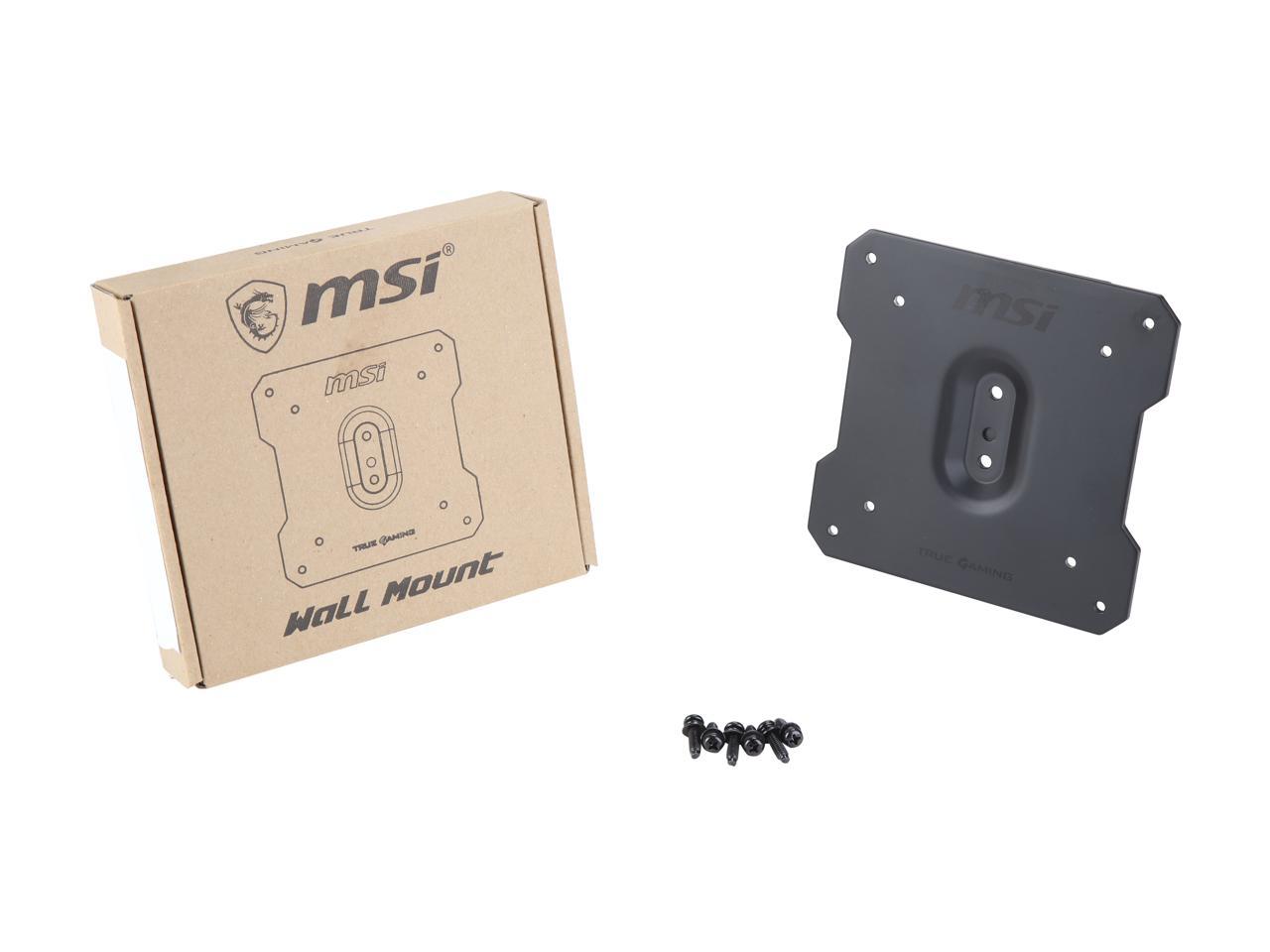 Msi Ag242M5 Gaming Monitor Vesa Mountable Adapter Plate (Black)