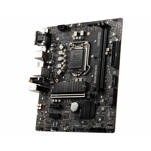 Msi B560M Pro Wifi Socket Lga1200/ Intel B560/ Ddr4/ Sata3&Usb3.2/ M.2/ Wifi&Bluetooth/ Matx Motherboard