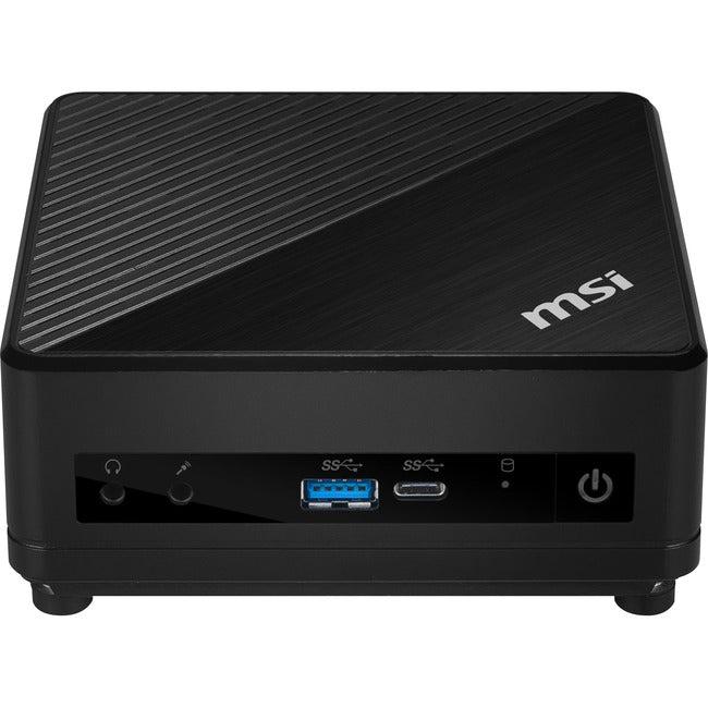 Msi Cubi 5 Cubi 5 10M 628Us Desktop Computer - Intel Core I7 10Th Gen I7-10510U Quad-Core (4 Core) 1.80 Ghz - 16 Gb Ram Ddr4 Sdram - 512 Gb M.2 Pci Express Nvme Ssd - Mini Pc - Black