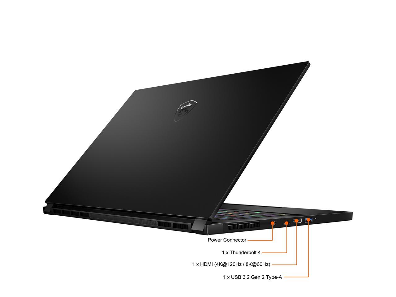 Msi Gs66 Stealth 11Uh-235 15.6 Inch Intel Core I7-11800H 2.4-4.6Ghz/ 16Gb (8G*2) Ddr4/ 1Tb Nvme Ssd/