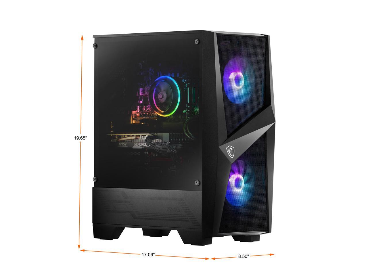 Msi Gaming Desktop Codex Zs 5Tc-042Us Ryzen 5 5000 Series 5600X (3.70Ghz) 16Gb Ddr4 500 Gb Pcie Ssd Nvidia Geforce Rtx 3060 Windows 10 Home 64-Bit