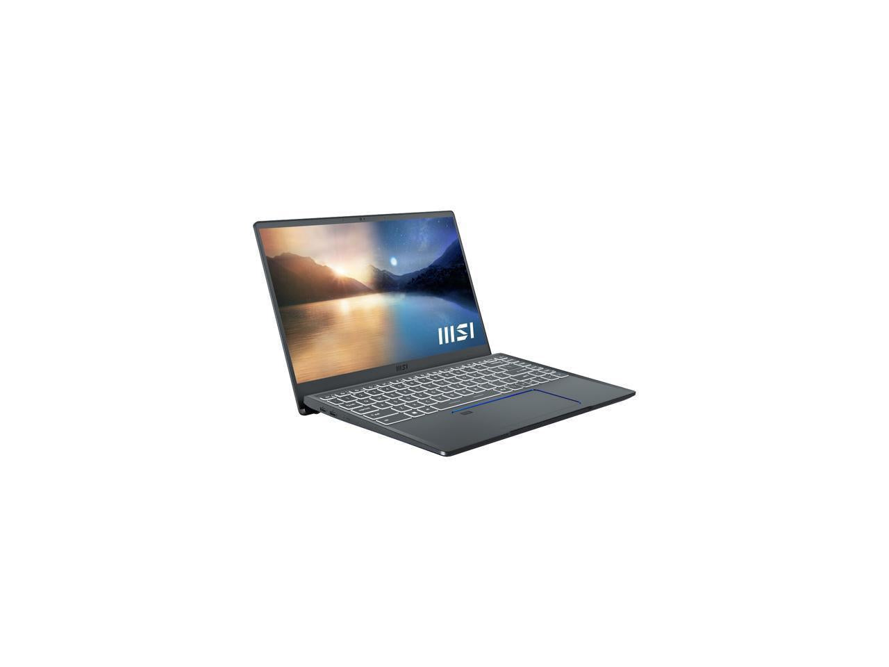 Msi Laptop Prestige 14 Evo A11M-221 Intel Core I5 11Th Gen 1135G7 (2.40Ghz) 16 Gb Lpddr4X Memory 512